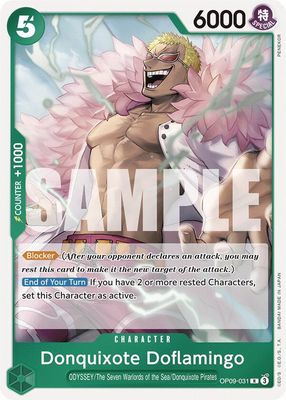 Donquixote Doflamingo - Emperors in the New World (OP09) Emperors in the New World Foil