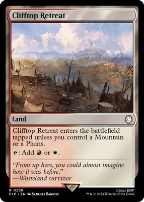 Clifftop Retreat - Universes Beyond: Fallout (PIP)