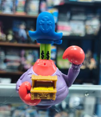 SJ6 Don Cangrejo Figura Juguete Burger King Bob Esponja Figura