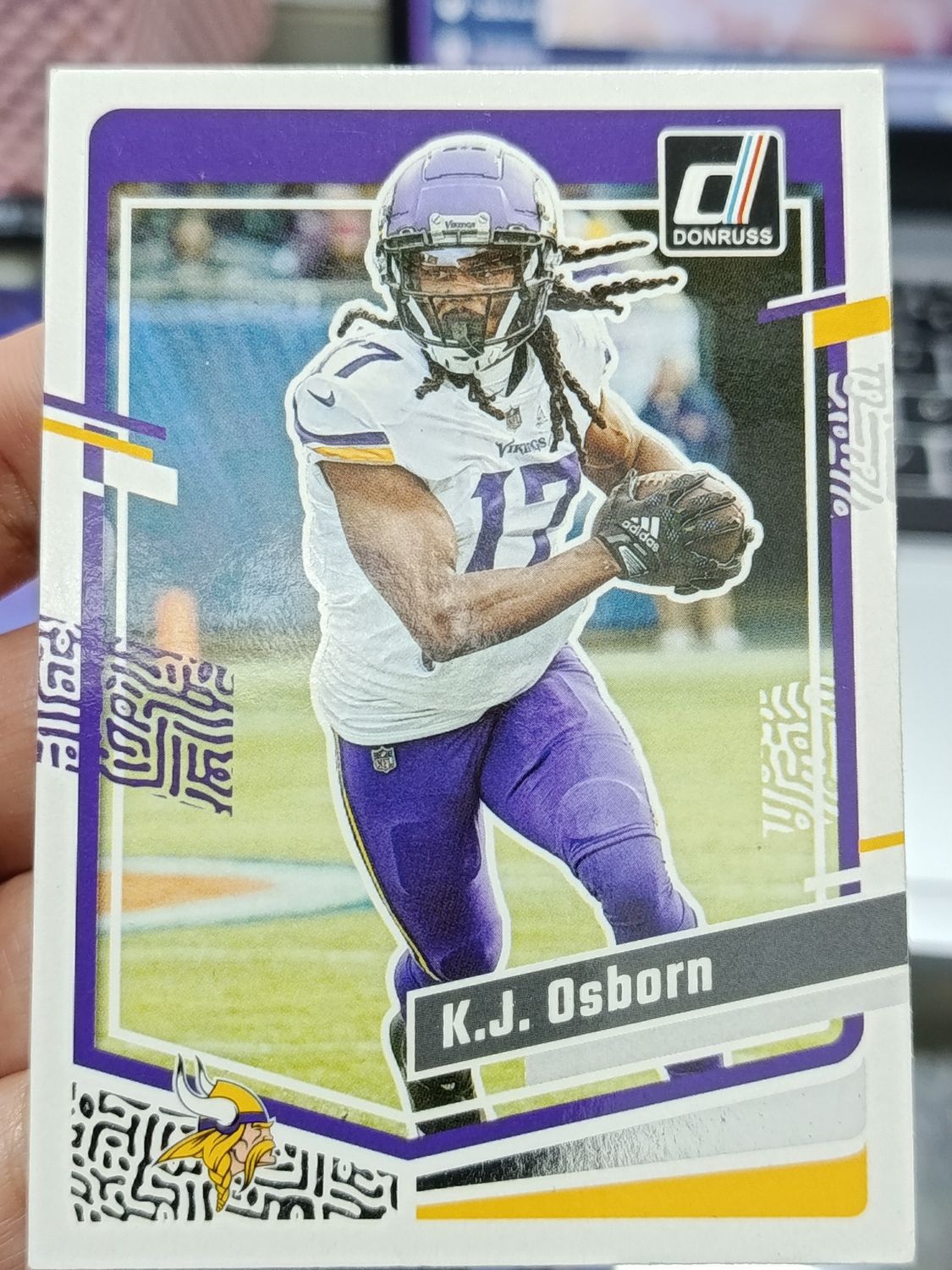 K.J Osborn 195 Panini  NFL PA