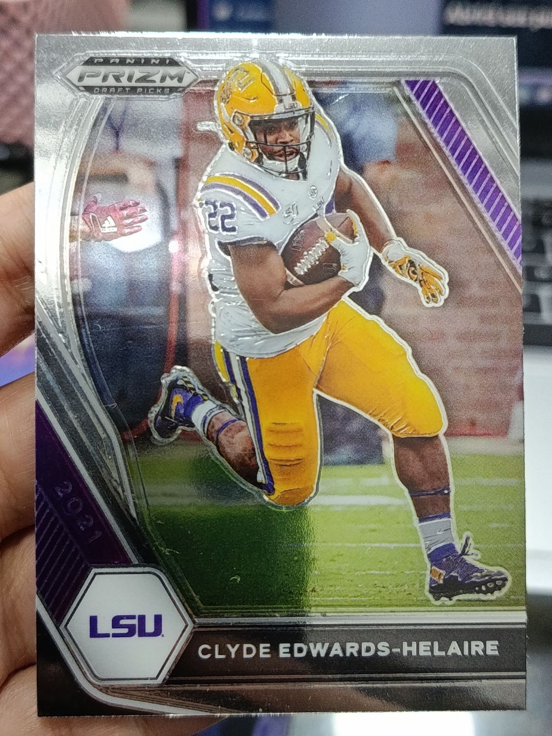 Clyde Edwards - Helaire 74 Panini 2021