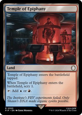 Temple of Epiphany - Universes Beyond: Fallout (PIP)