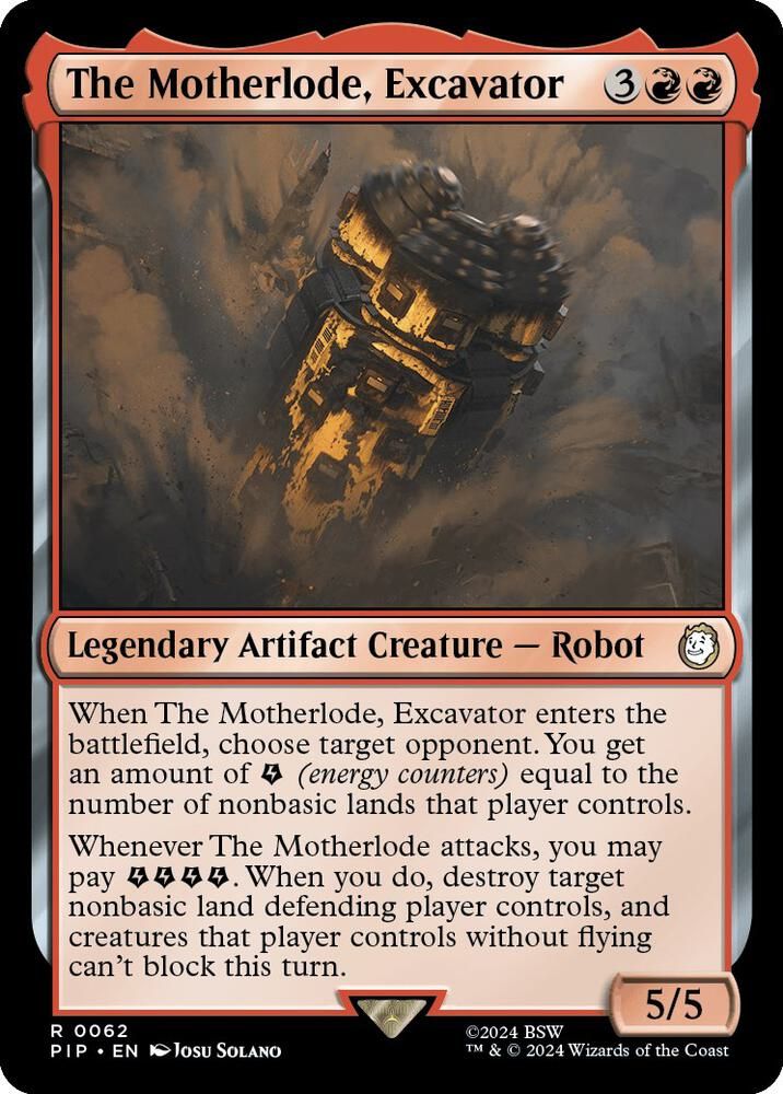 The Motherlode, Excavator - Universes Beyond: Fallout (PIP)