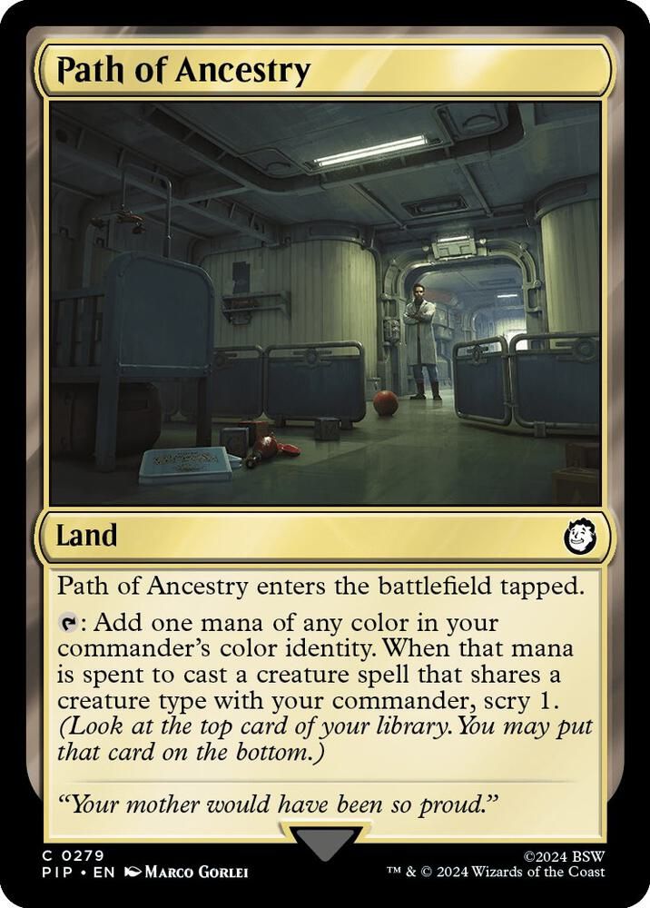 Path of Ancestry - Universes Beyond: Fallout (PIP)