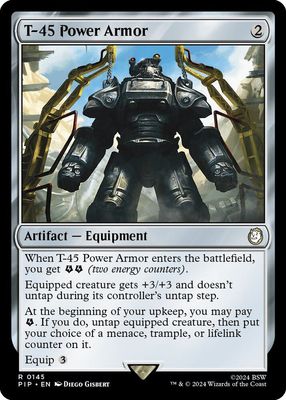 T-45 Power Armor - Universes Beyond: Fallout (PIP)