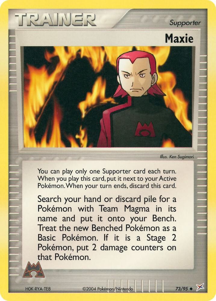 SJF Maxie - EX Team Magma vs Team Aqua (MA)