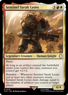 Sentinel Sarah Lyons - Universes Beyond: Fallout (PIP)