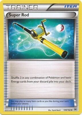 Super Rod - 149/162 - Uncommon XY: Breakthrough Singles