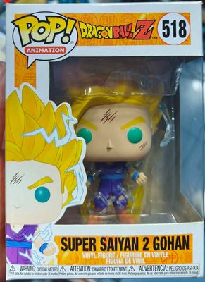 SJ2 Super Saiyan 2 Gohan Figura Funko Pop 518 Dragón Ball Figura
