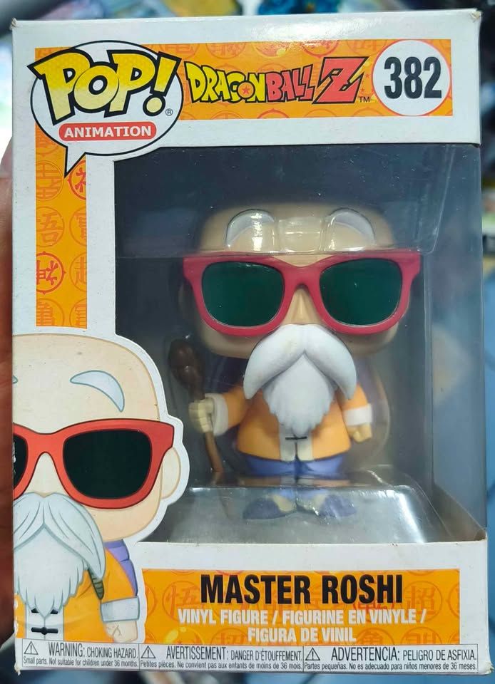SJ2 Master Roshi Figura Funko Pop 382 Dragón Ball Figura