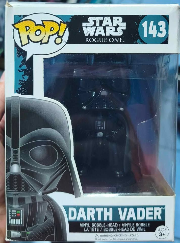 SJ2 Darth Vader Figura Funko Pop 143 Rogué One