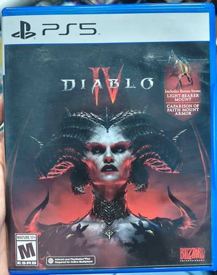 SJ1 Diablo IV Playstation 5 Usado Completo