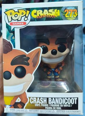 SJ2 Crash Bandicoot Figura Funko Pop 273 Crash Figura