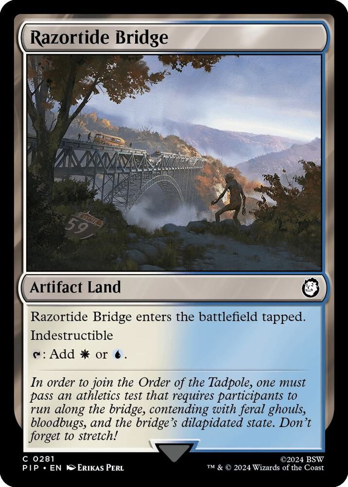 Razortide Bridge - Universes Beyond: Fallout (PIP)