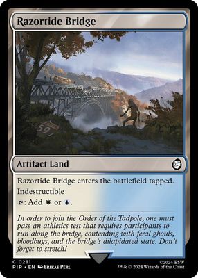 Razortide Bridge - Universes Beyond: Fallout (PIP)