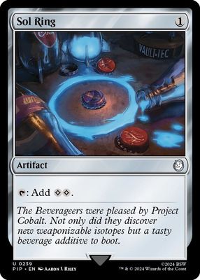 SJF Sol Ring - Universes Beyond: Fallout (PIP)