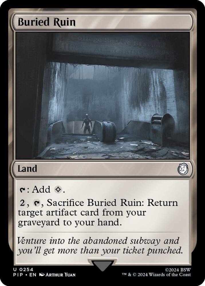 Buried Ruin - Universes Beyond: Fallout (PIP)