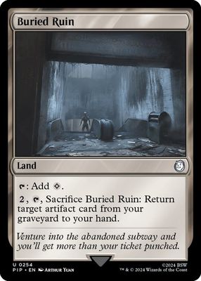 Buried Ruin - Universes Beyond: Fallout (PIP)