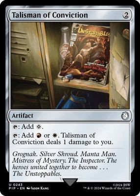 Talisman of Conviction - Universes Beyond: Fallout (PIP)