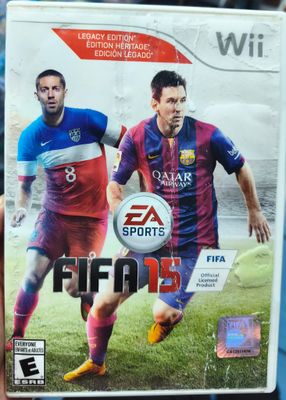 SJ2 FIFA 15 Nintendo Wii Usado Rayado