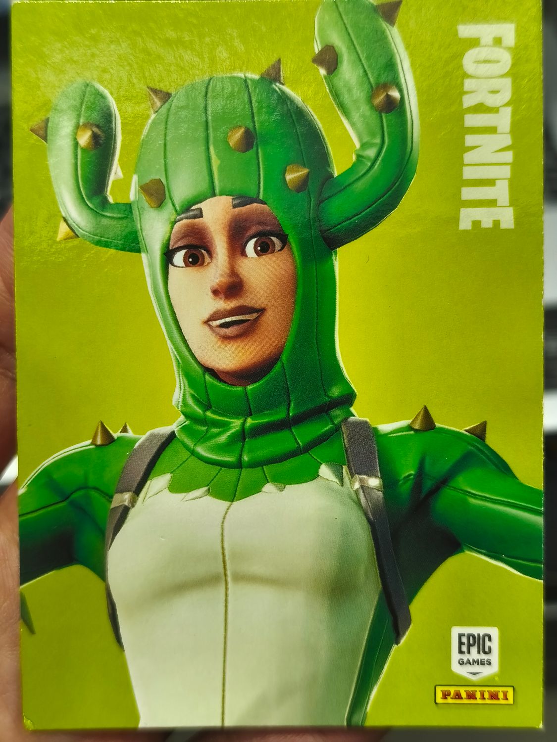 Prickly Patroller Uncommon Outfit 122 Fortnite Panini