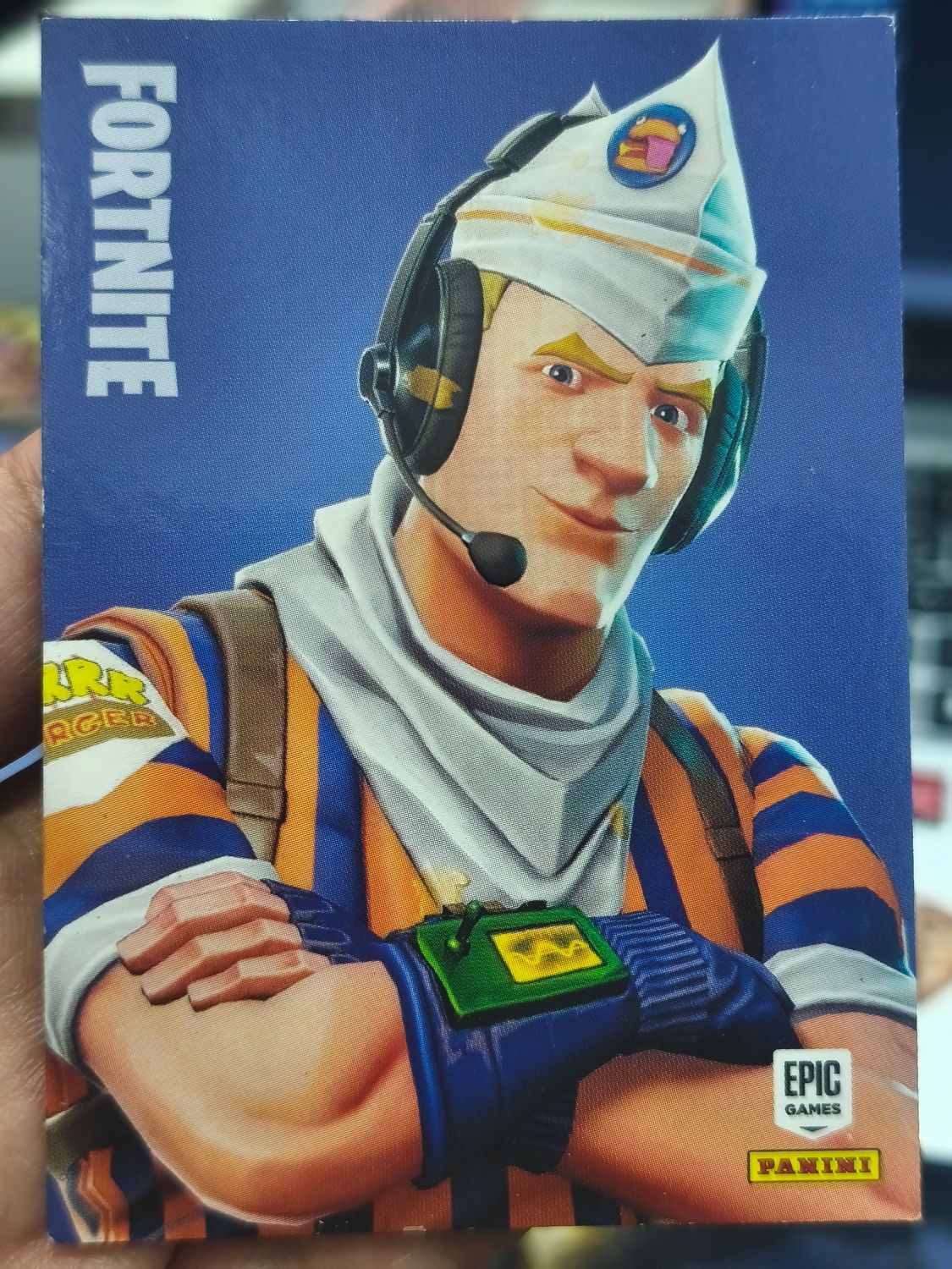 Grill Sergeant 127 Uncommon Outfit Fortnite Panini