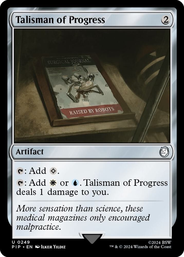 Talisman of Progress - Universes Beyond: Fallout (PIP)
