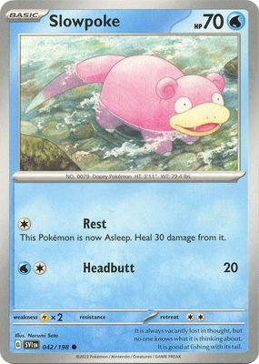 Slowpoke - 042/198 - SV01: Scarlet &amp; Violet Base Set (SVI)