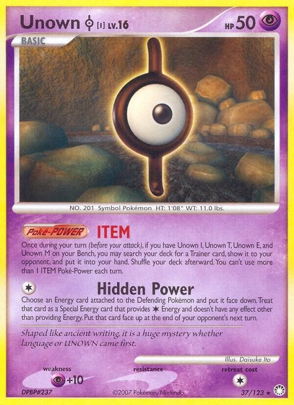 SJF Unown [I] - Mysterious Treasures (MT)