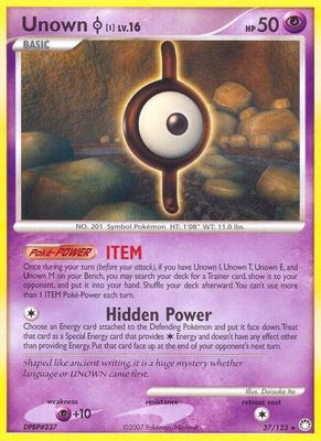 SJF Unown [I] - Mysterious Treasures (MT)