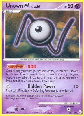 SJF Unown [N] - Secret Wonders (SW)