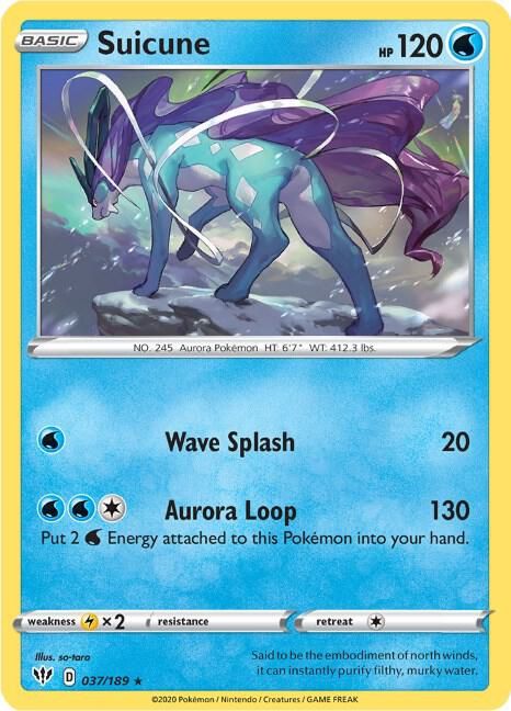 Suicune - Darkness Ablaze 037/189