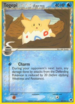 SJF Togepi (Delta Species) - EX Dragon Frontiers (DF)