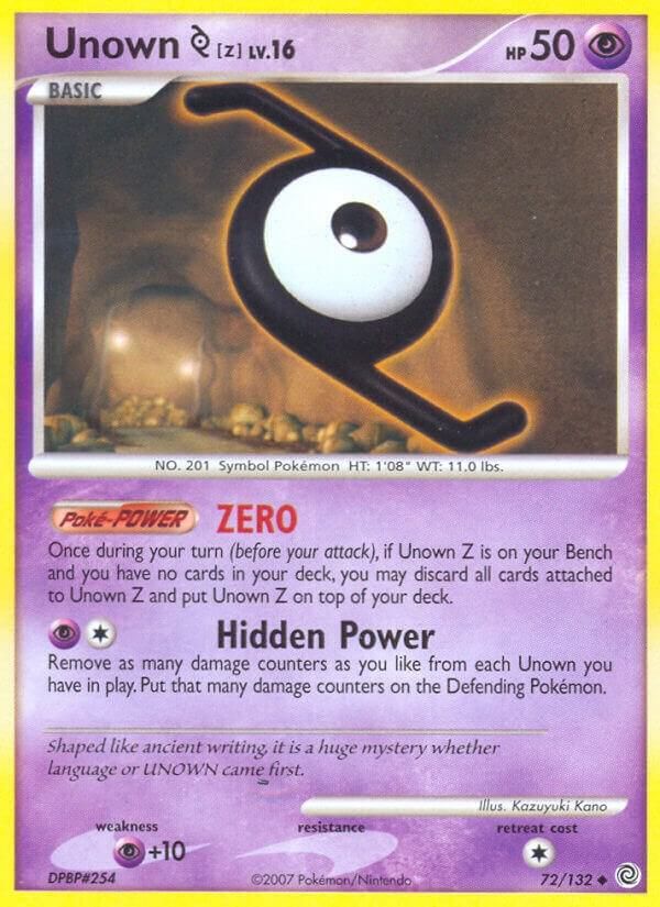 SJF Unown [Z] - Secret Wonders (SW)