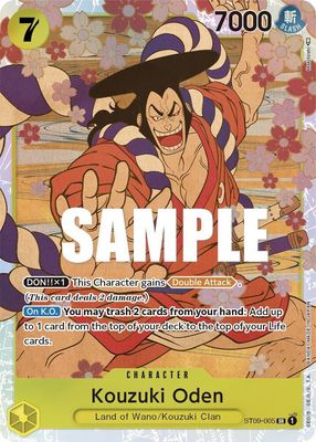 Kouzuki Oden - Starter Deck 9: Yamato (ST-09) Foil