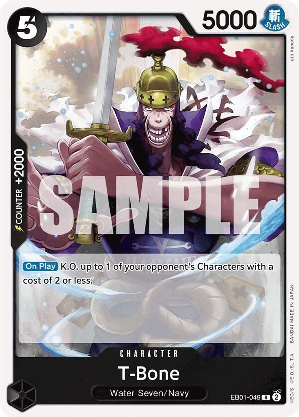 T-Bone - Extra Booster: Memorial Collection (EB-01) Foil