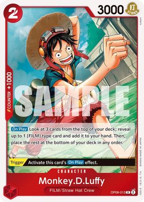 Monkey.D.Luffy - Wings of the Captain (OP06) Foil