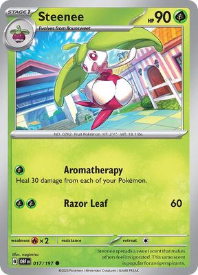 Steenee - SV03: Obsidian Flames (OBF)