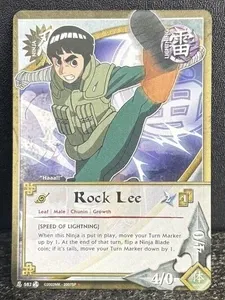 2009 Naruto CCG: S13 Fateful Reunion {{ Rock Lee }} N582