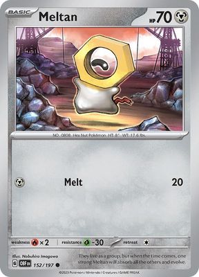Meltan - SV03: Obsidian Flames (OBF)