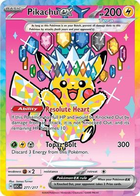 SJF Pikachu ex - 277/217 - ME: Ascended Heroes (ASC) *Espanol*