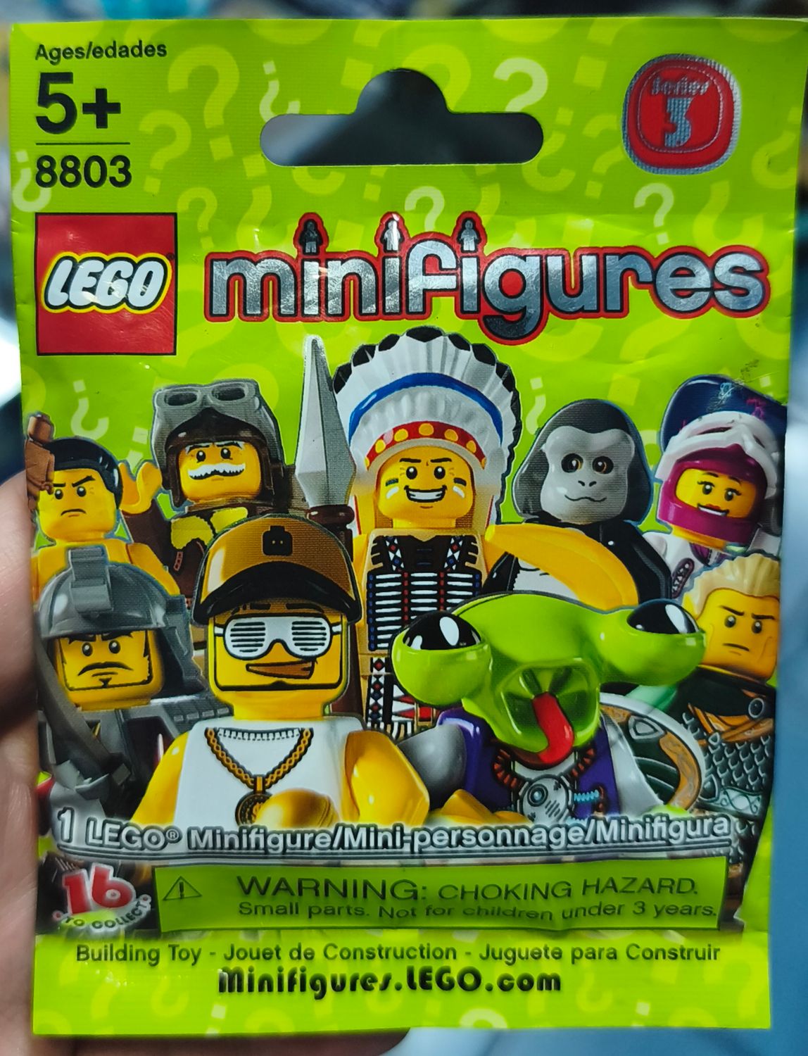 SJ6 Lego Mini Figuras 8803 Nuevo Sellado