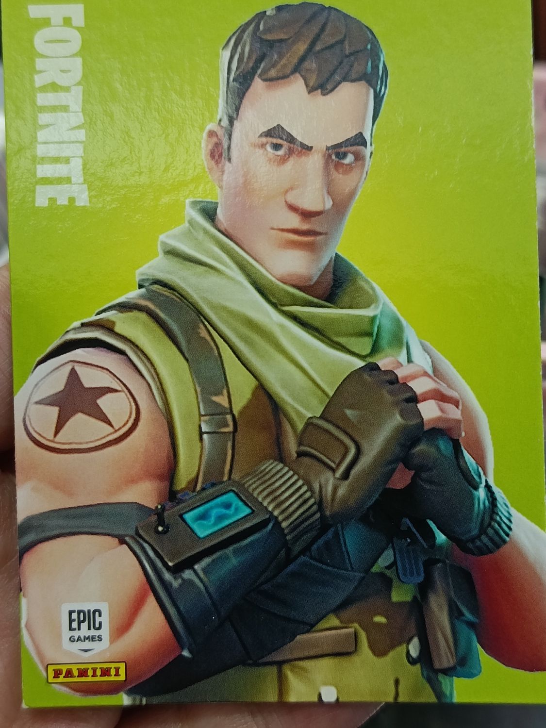 Highrise Assault Trooper Uncommon Outfit 128 Fortnite Panini