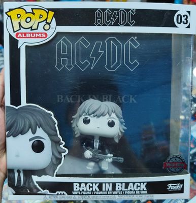 SJ2 Back in Black Figura Funko Pop 03 AC/DC Figura Special Edition
