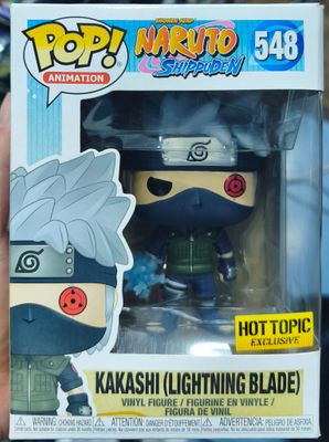SJ2 Kakashi Figura Funko Pop 528 Lightning Blade Naruto Figura