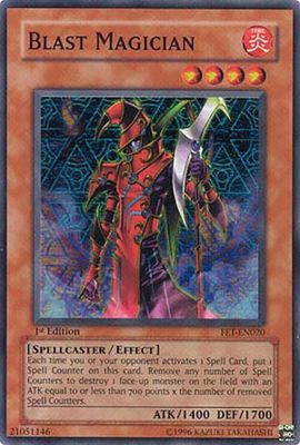 Blast Magician - Flaming Eternity (FET) Super Rare Usado