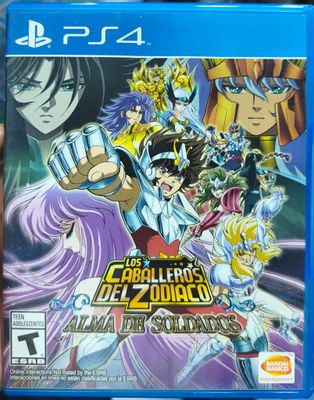 SJ1 Los Caballeros del Zodiaco Alma de Soldados Playstation 4 Usado Completo