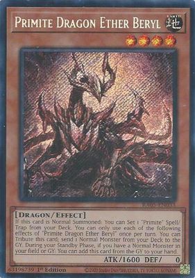 Primite Dragon Ether Beryl (Secret Rare) - Rarity Collection 5 (RA05)