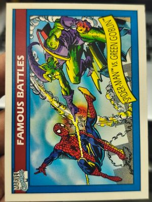 Spiderman vs Green Goblin 111 Marvel 1990