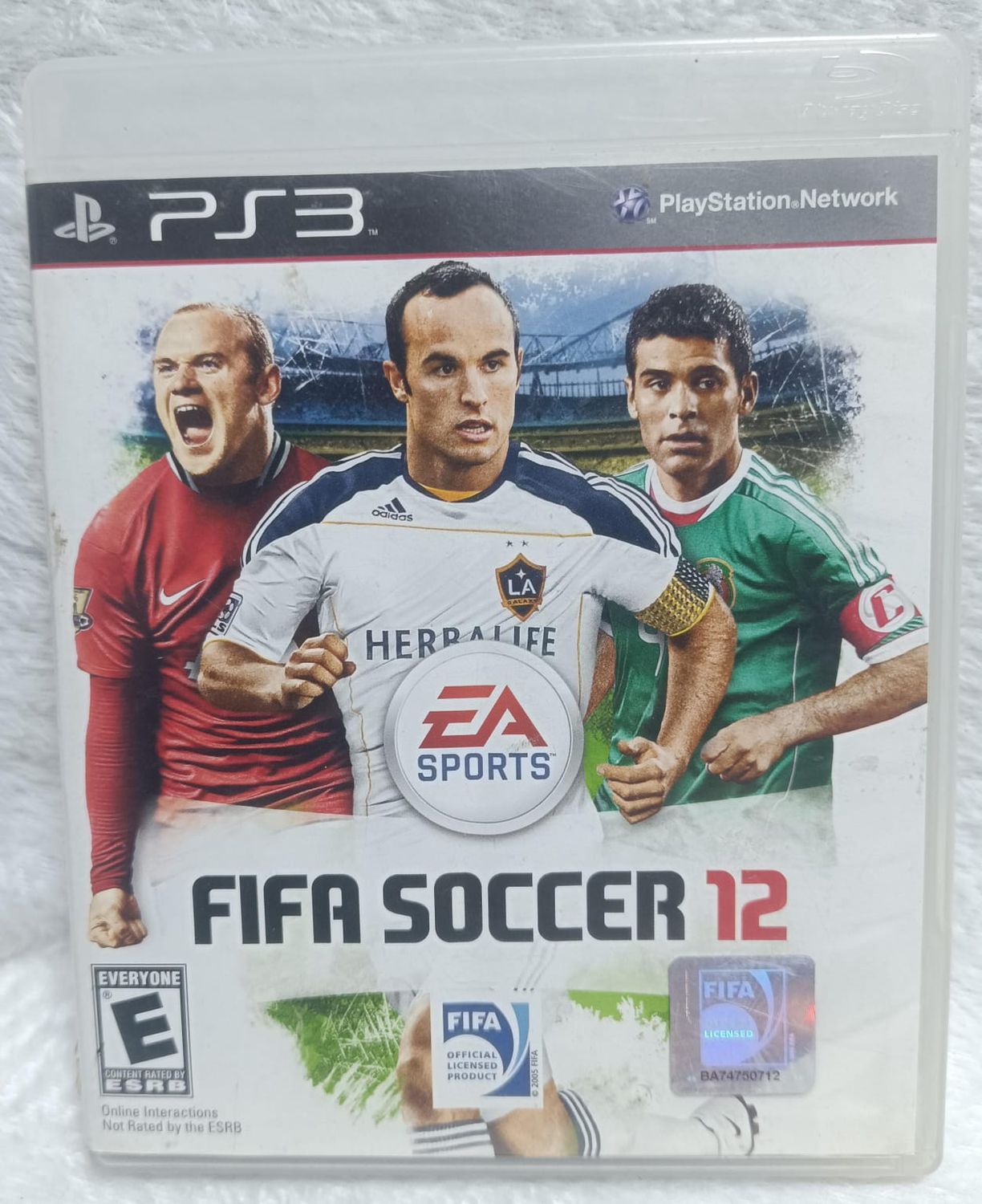 SJ2 FIFA SOCCER 12, PlayStation 3, Usado, Completo.